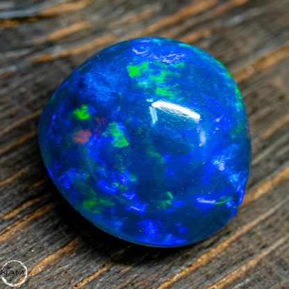 AA++ Schwarzer Opal Cabochon, 7,16ct - 1,432g