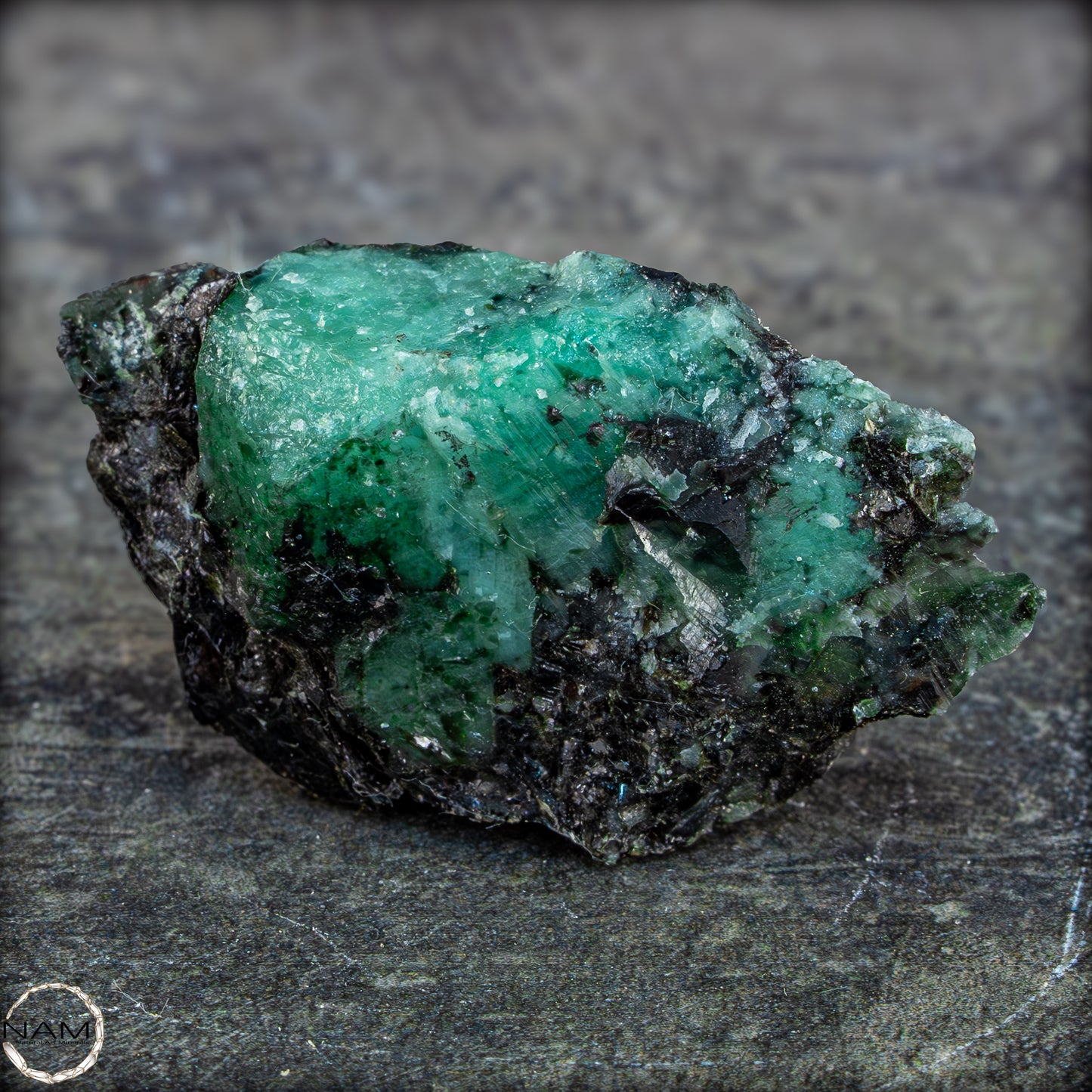 Natürliche Smaragdkristalle in Matrix aus Kolumbien - 24,95g