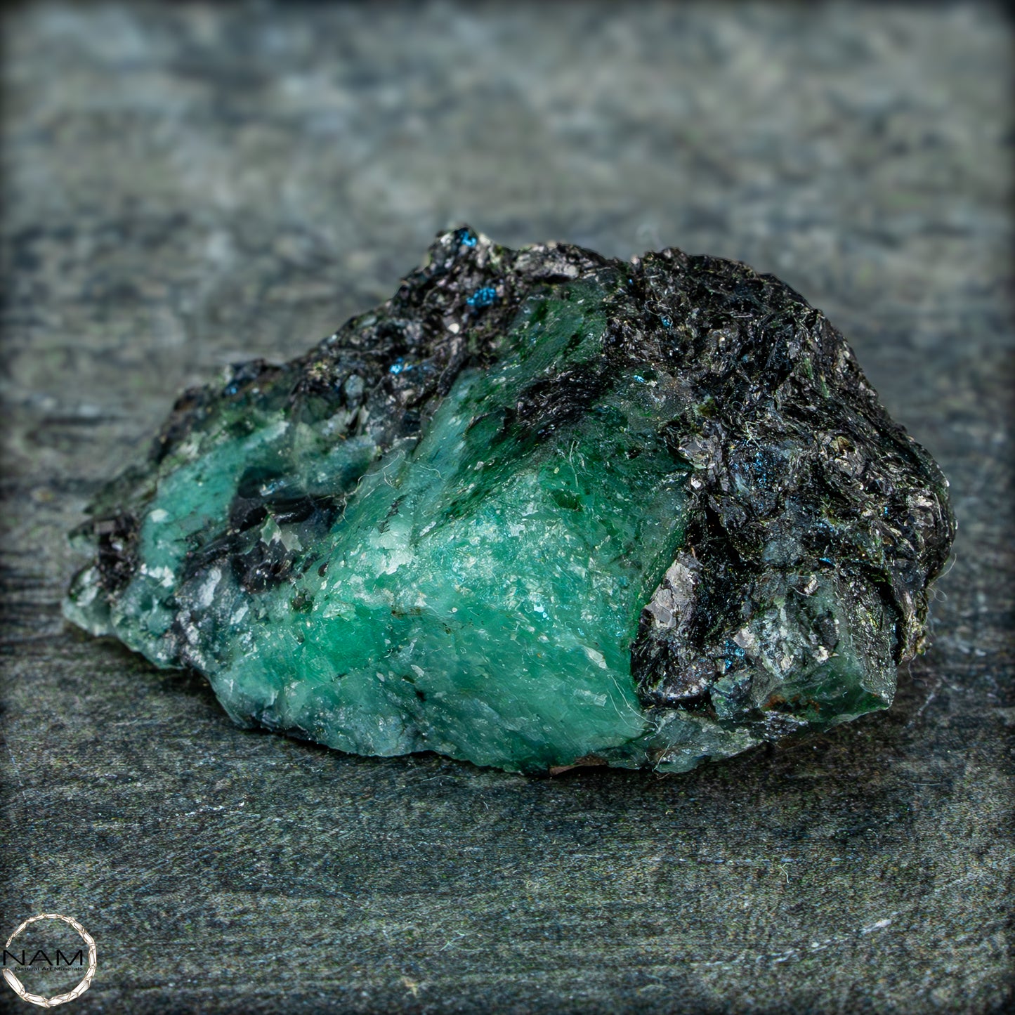 Natürliche Smaragdkristalle in Matrix aus Kolumbien - 24,95g