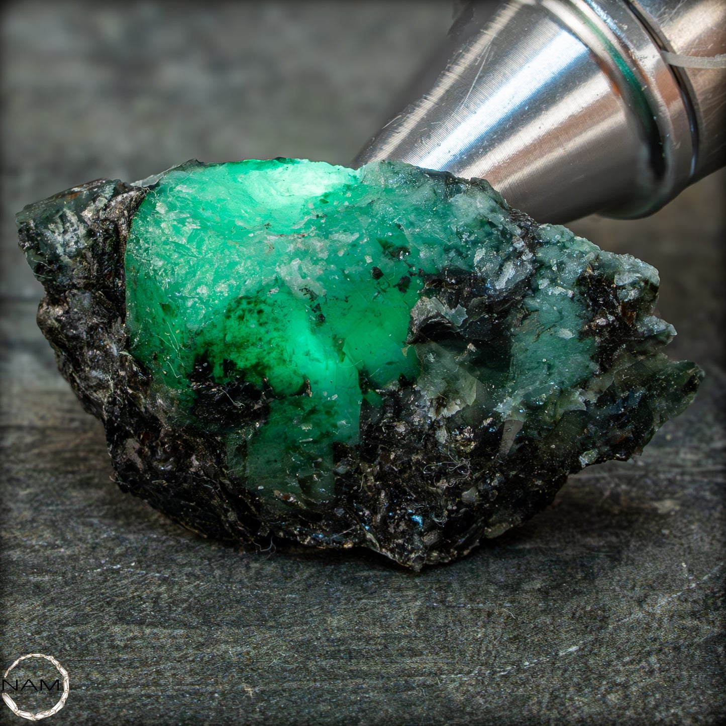 Natürliche Smaragdkristalle in Matrix aus Kolumbien - 24,95g