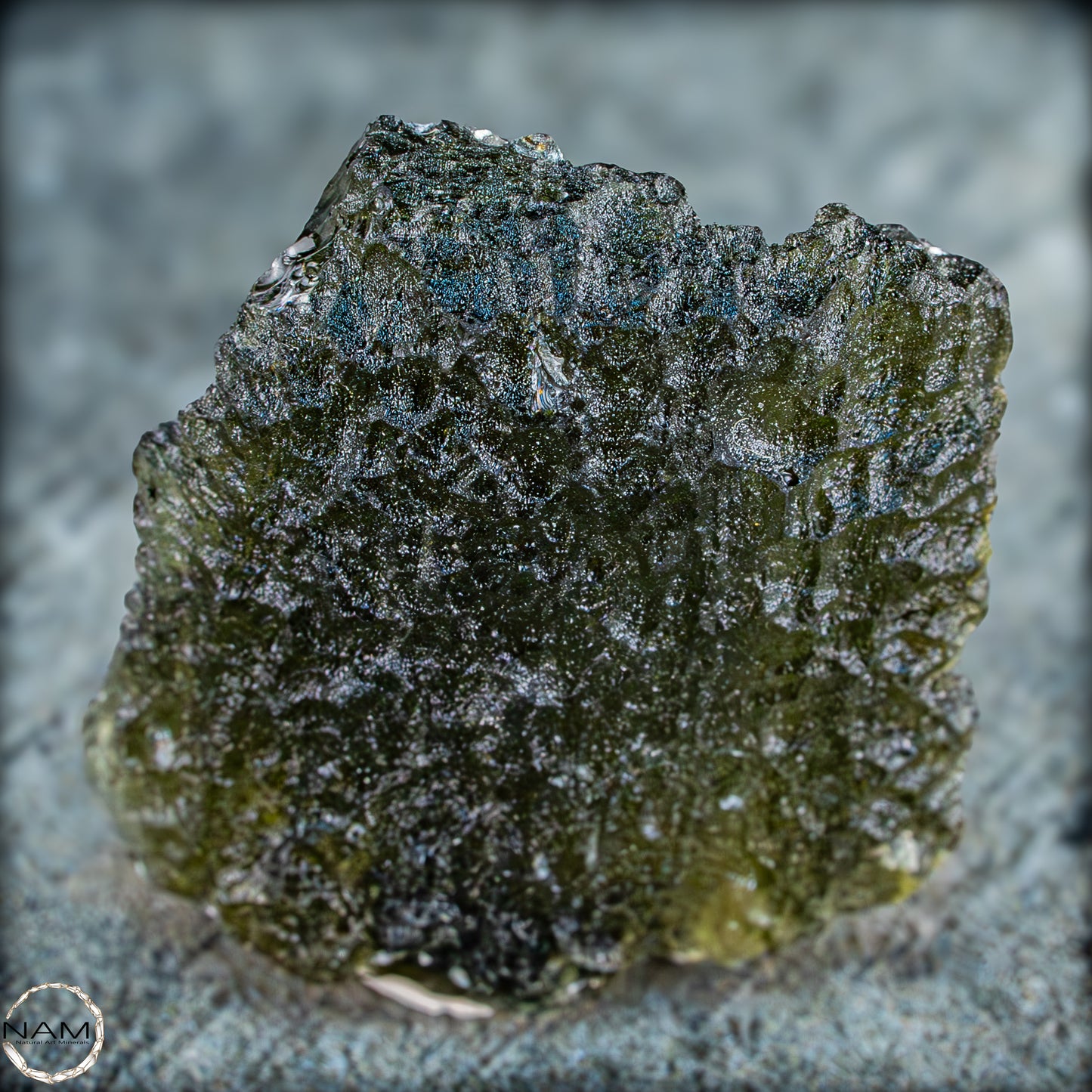 Großer Natürlicher Moldavit Kristall - 6,19g - 30,95ct