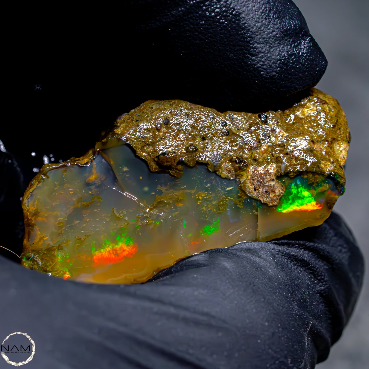 Seltener Natürlicher Großer Kristall-Opal, Äthiopien - 14,00g
