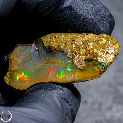 Seltener Natürlicher Großer Kristall-Opal, Äthiopien - 14,00g