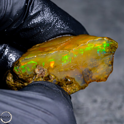Seltener Natürlicher Großer Kristall-Opal, Äthiopien - 14,00g