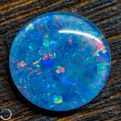 AAA + Black Opal Triplet, Australien, 0,67g/35ct