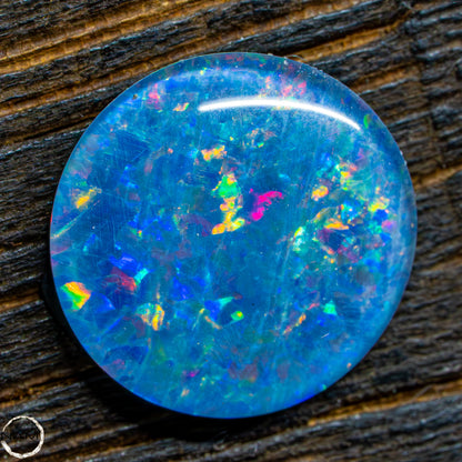 AAA + Black Opal Triplet, Australien, 0,67g/35ct