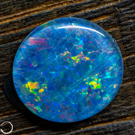 AAA + Black Opal Triplet, Australien, 0,67g/35ct
