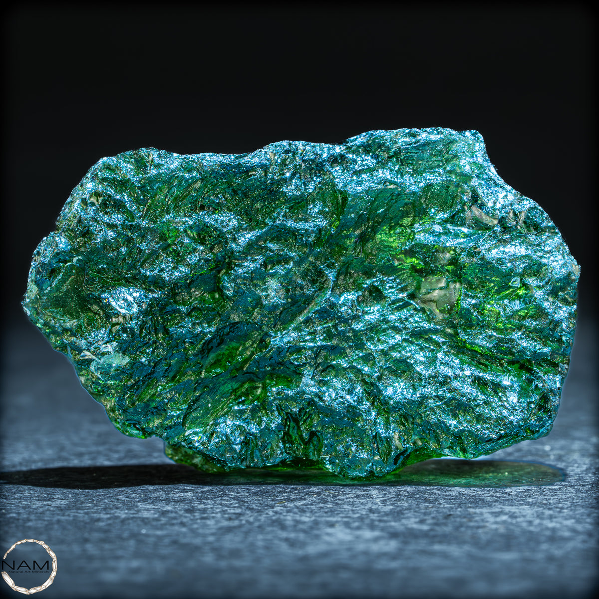 Großer Natürlicher Moldavit Kristall - 12,03g - 60,15ct
