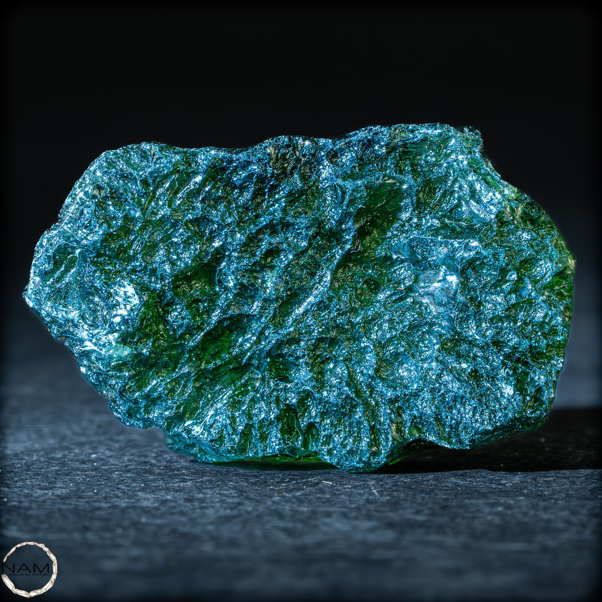 Großer Natürlicher Moldavit Kristall - 12,03g - 60,15ct