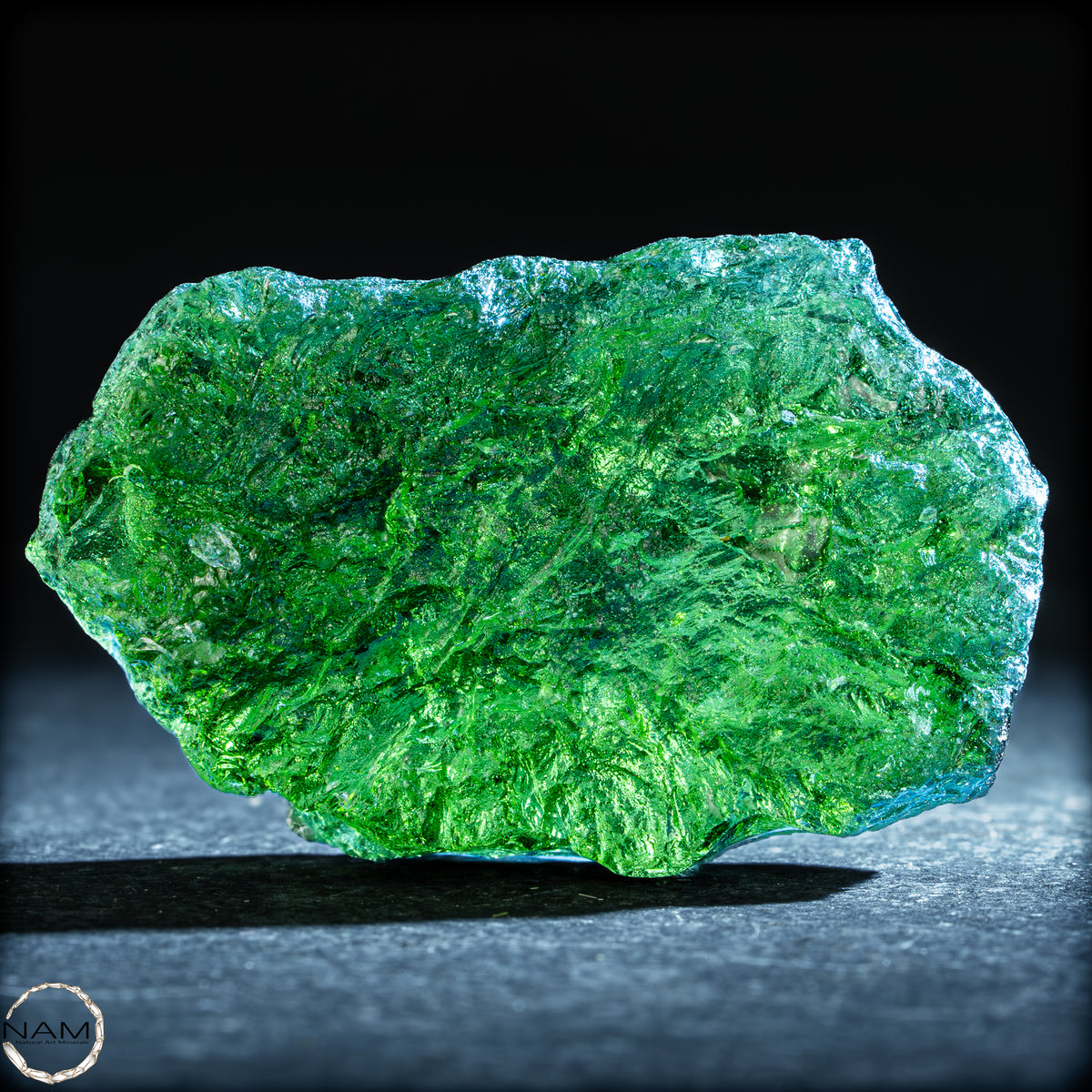 Großer Natürlicher Moldavit Kristall - 12,03g - 60,15ct