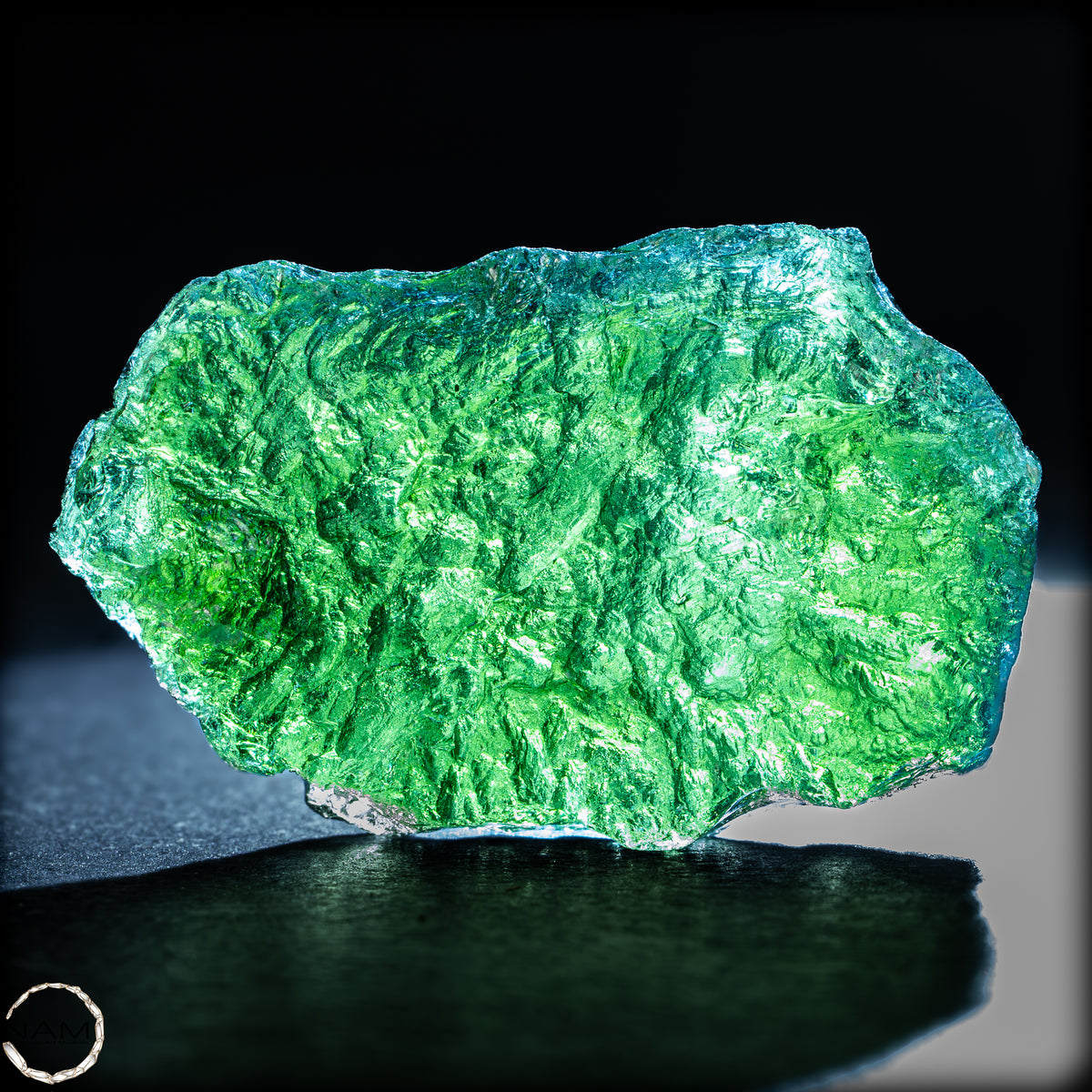 Großer Natürlicher Moldavit Kristall - 12,03g - 60,15ct