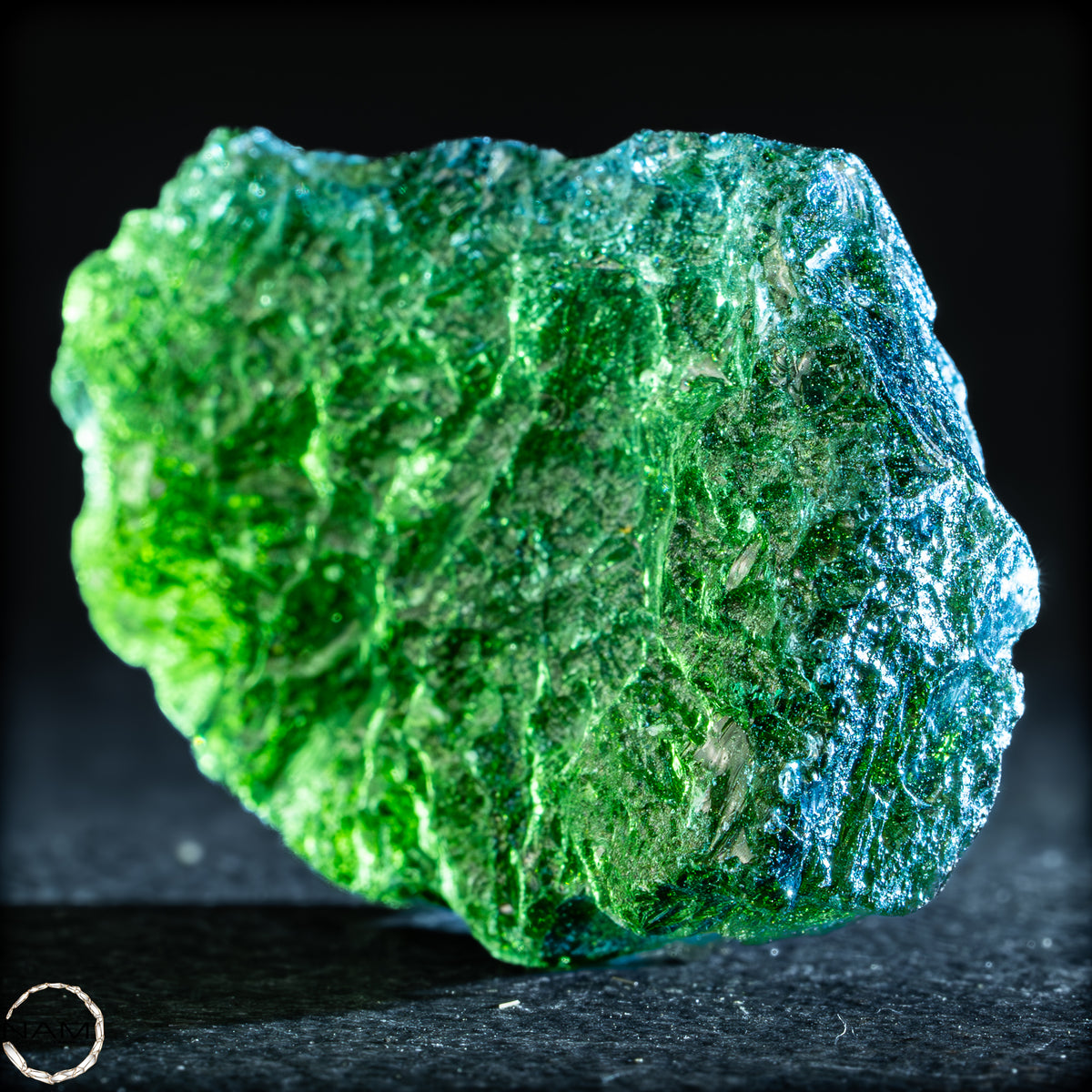 Großer Natürlicher Moldavit Kristall - 12,03g - 60,15ct