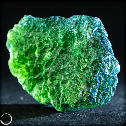 Großer Natürlicher Moldavit Kristall - 12,03g - 60,15ct