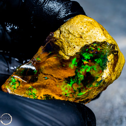 Seltener Natürlicher Großer Kristall-Opal, Äthiopien -37,71g