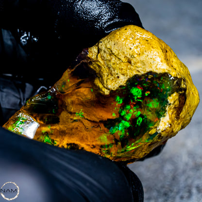 Seltener Natürlicher Großer Kristall-Opal, Äthiopien -37,71g