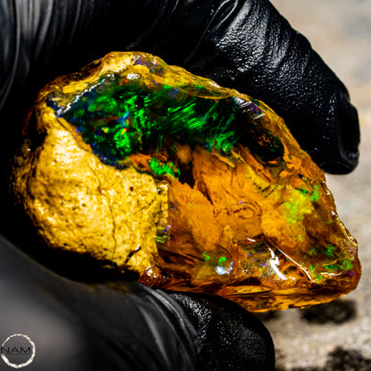 Seltener Natürlicher Großer Kristall-Opal, Äthiopien -37,71g
