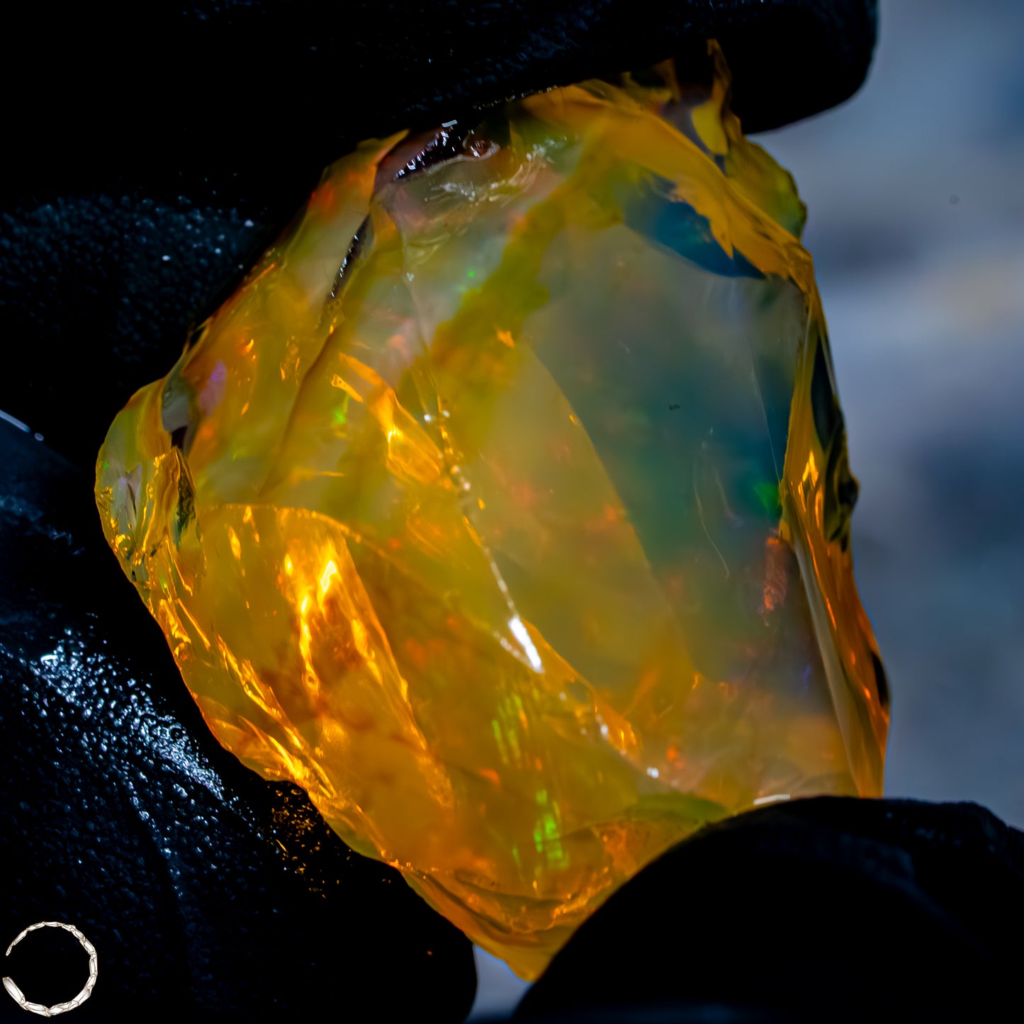 Seltener Natürlicher Großer Kristall-Opal, Äthiopien -13,37g