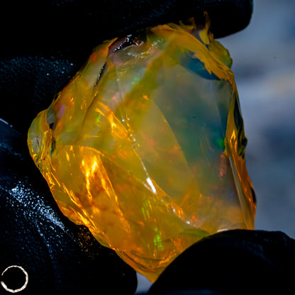Seltener Natürlicher Großer Kristall-Opal, Äthiopien -13,37g