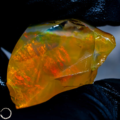 Seltener Natürlicher Großer Kristall-Opal, Äthiopien -13,37g