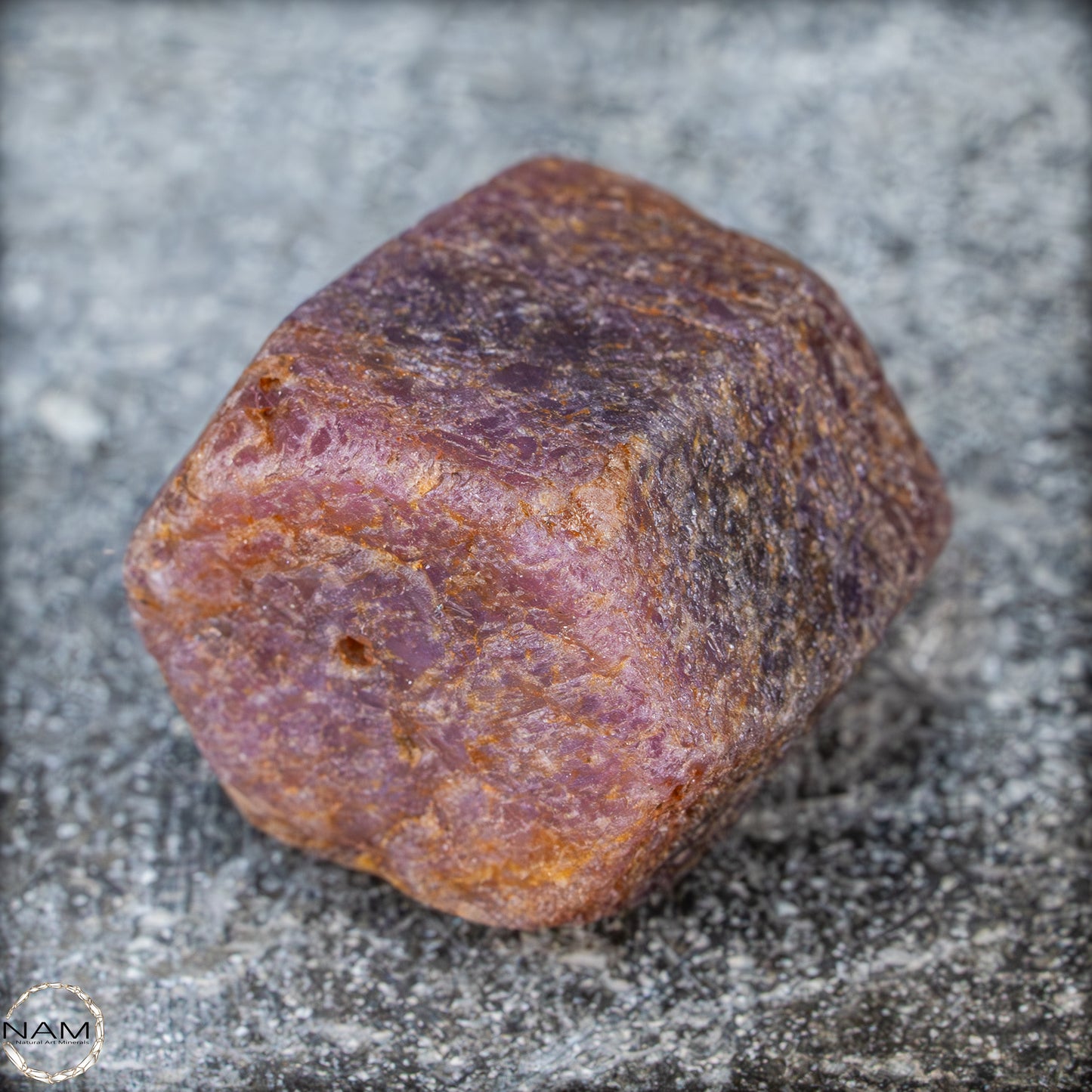 Seltener Padparadscha Farbener Saphirekristall aus Tansania - 18,34g - 91,70ct
