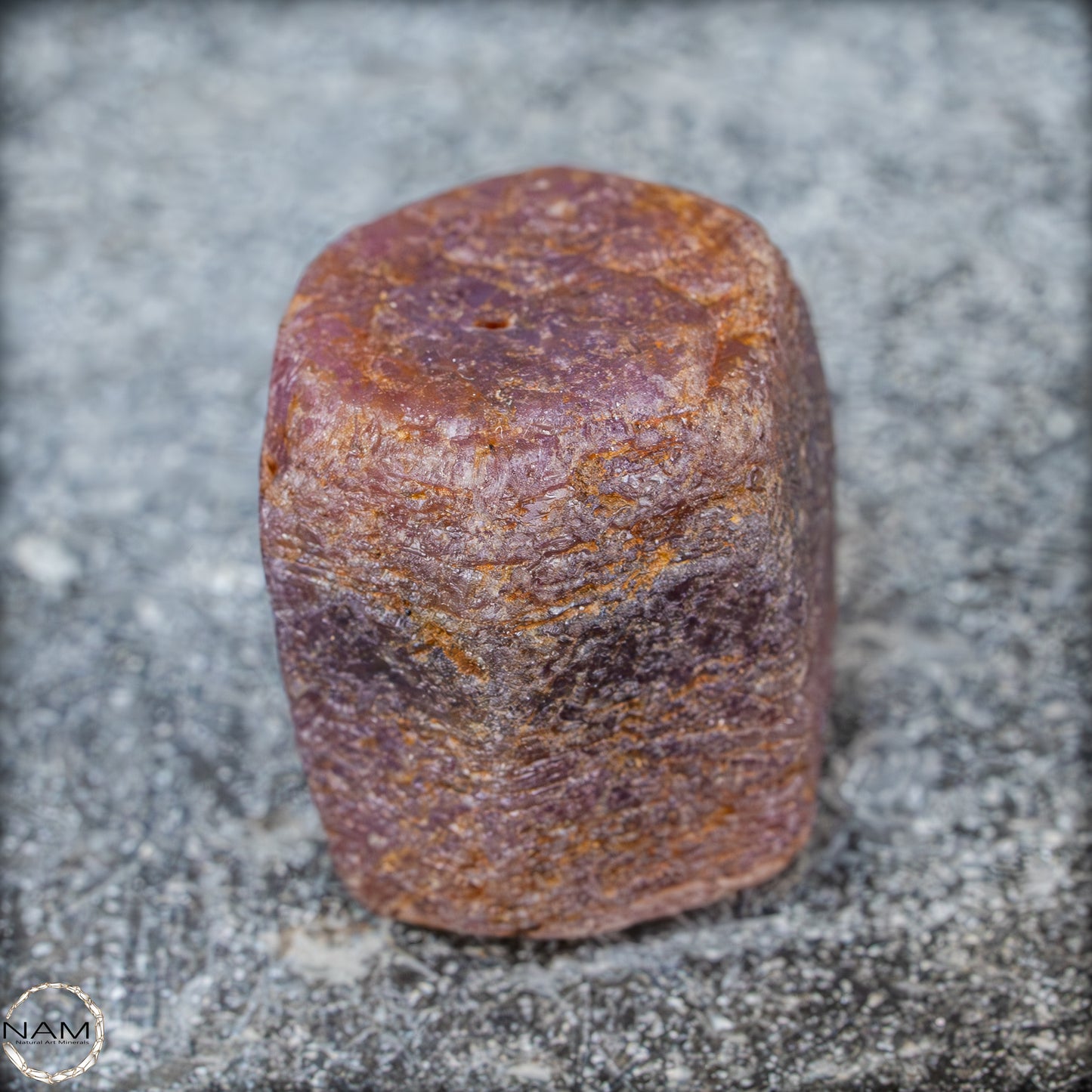 Seltener Padparadscha Farbener Saphirekristall aus Tansania - 18,34g - 91,70ct