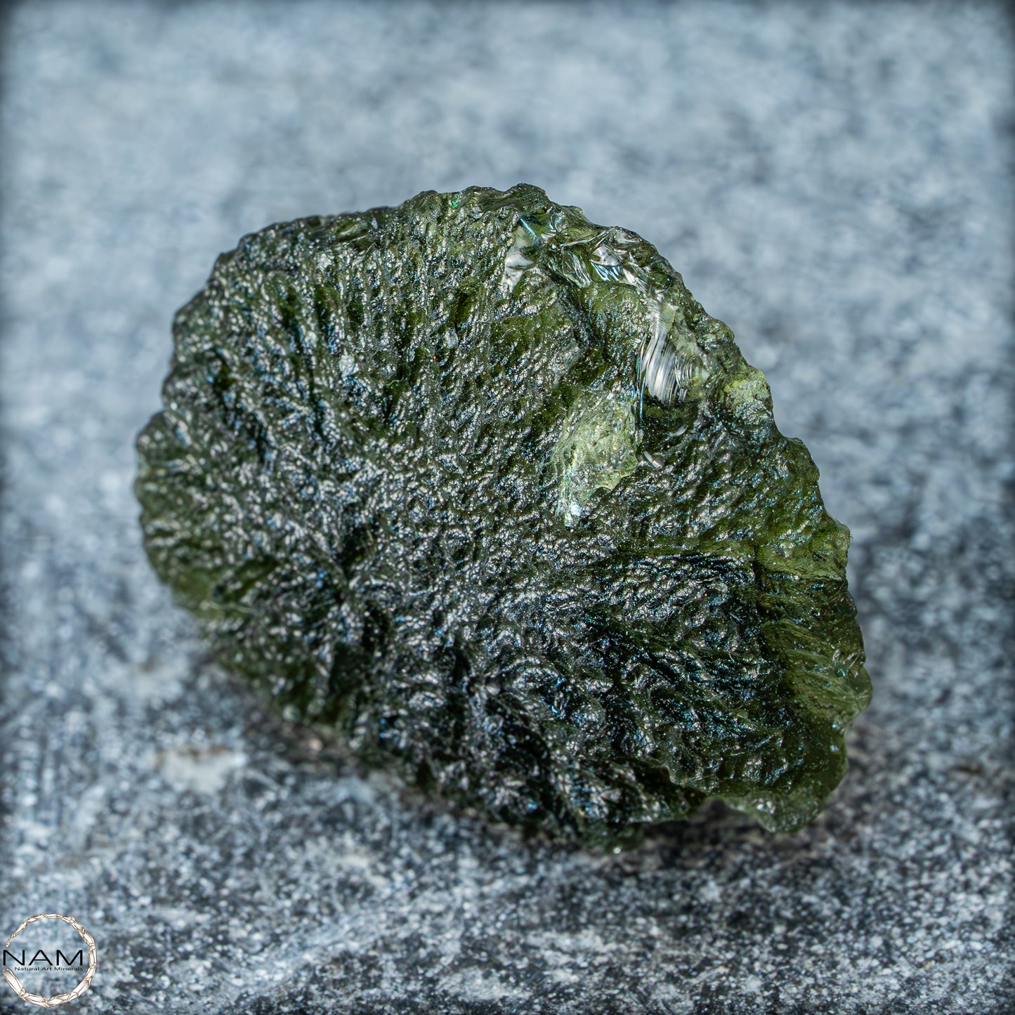 Großer Natürlicher Moldavit Kristall - 9,16g - 45,80ct
