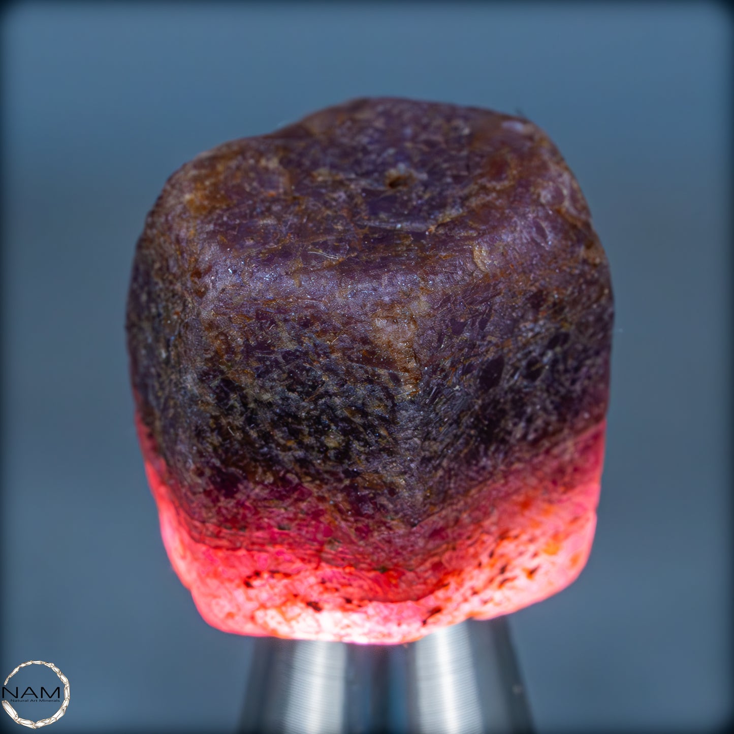 Seltener Padparadscha Farbener Saphirekristall aus Tansania - 18,34g - 91,70ct