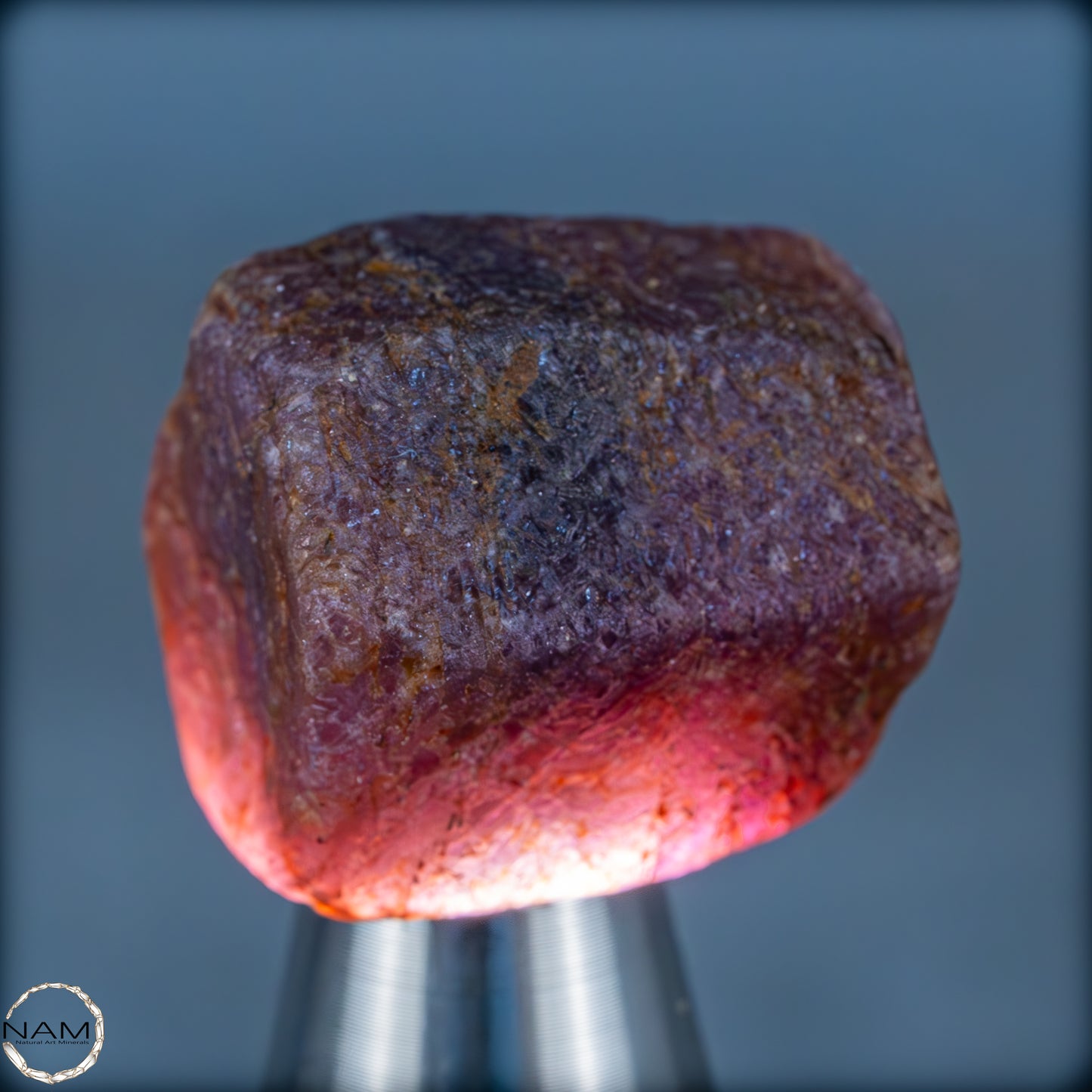 Seltener Padparadscha Farbener Saphirekristall aus Tansania - 18,34g - 91,70ct