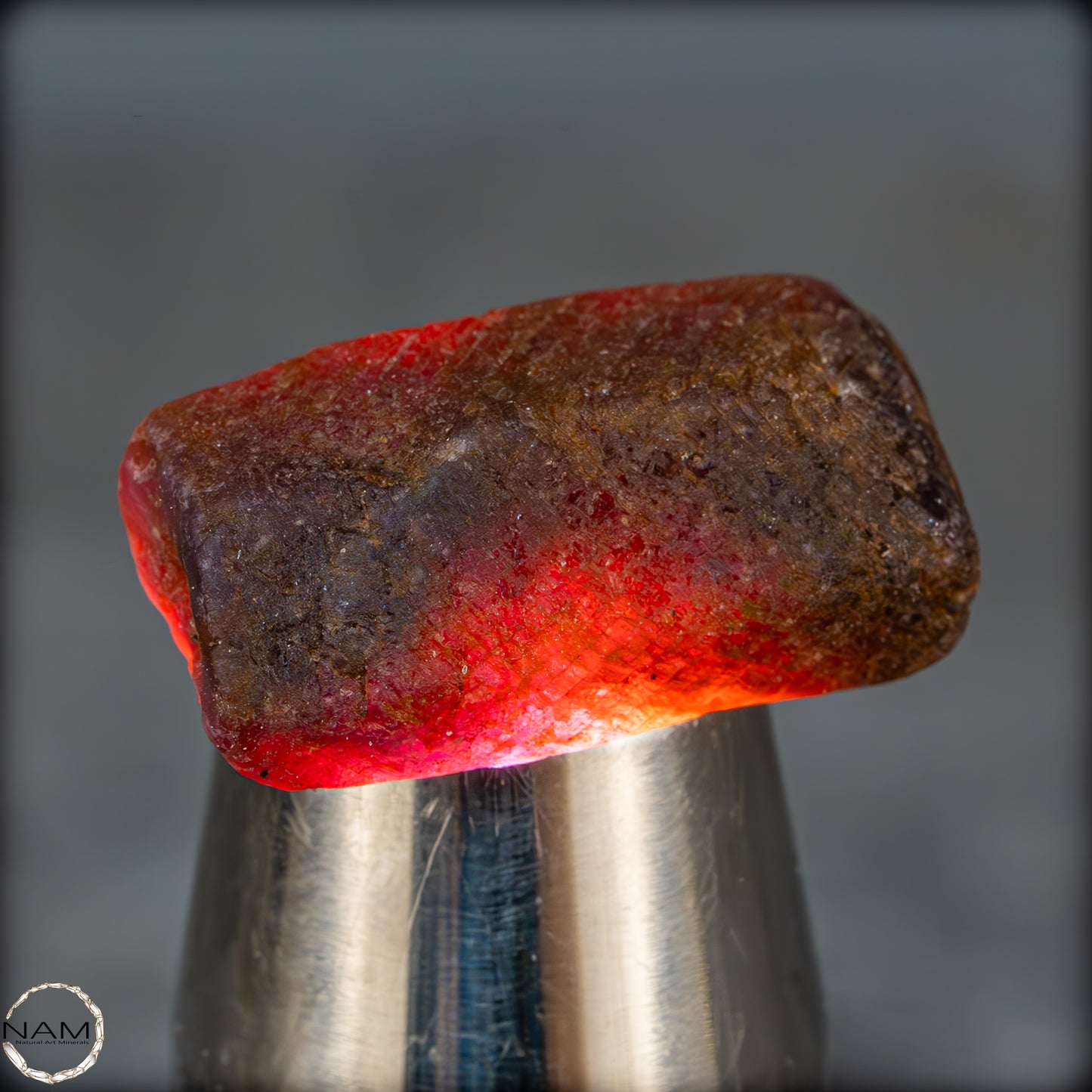 Natürlicher Rubinkristall aus Myanmar, Unbehandelt - 15,58g - 77,90ct