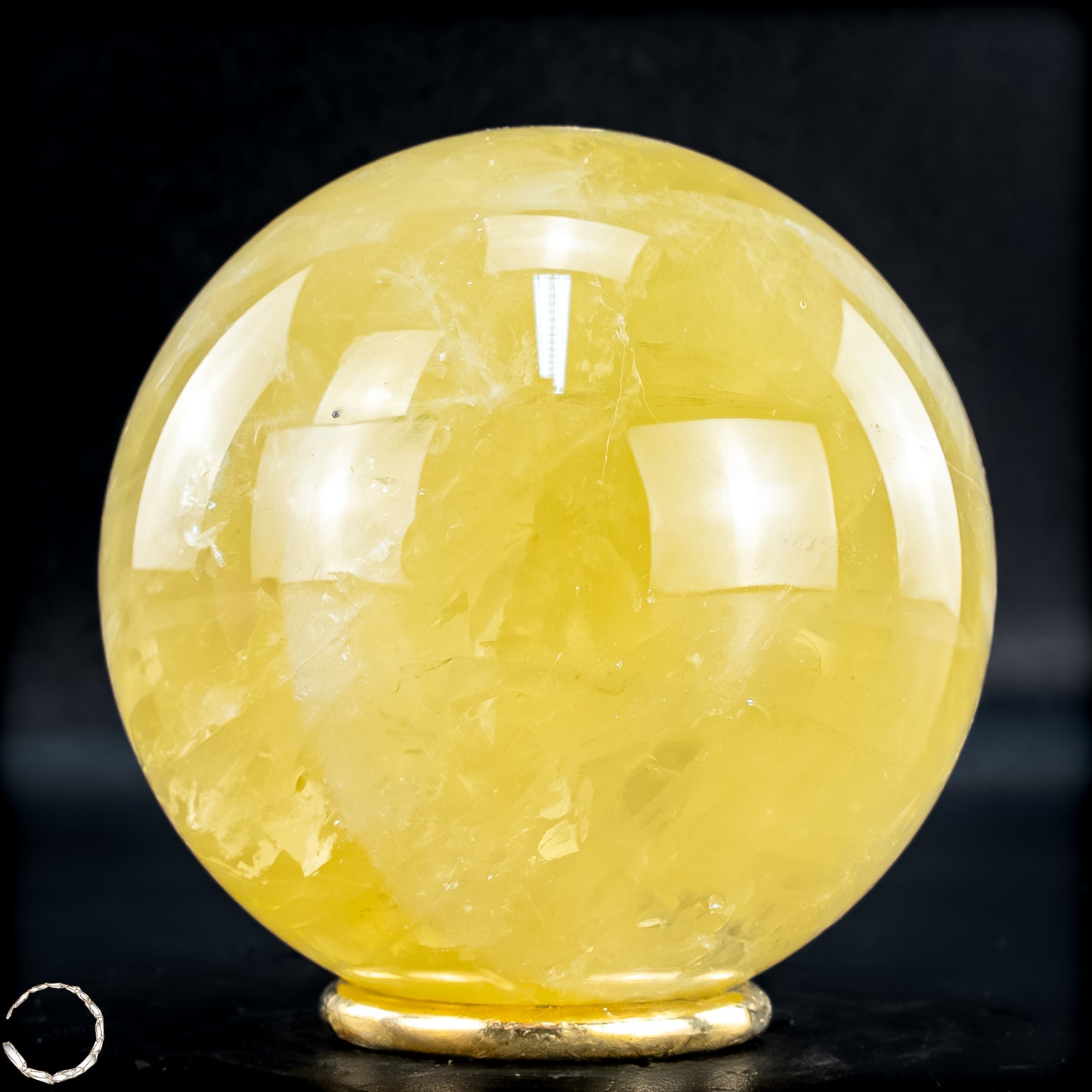 Top Qualität Transparenter Citrin Kristall Kugel - Brasilien - 825,15g