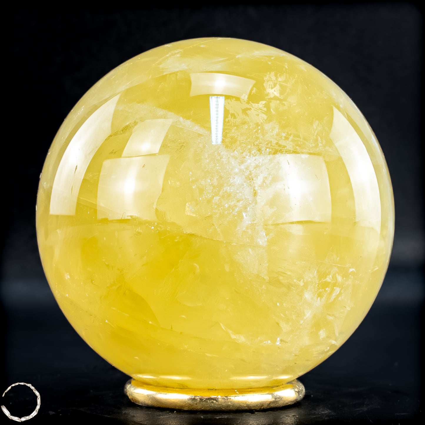 Top Qualität Transparenter Citrin Kristall Kugel - Brasilien - 825,15g