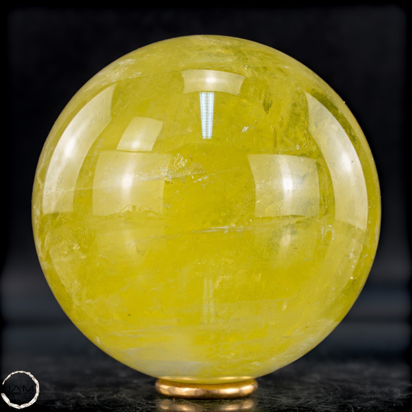 Top Qualität Transparenter Citrin Kristall Kugel - Brasilien - 1074,35g