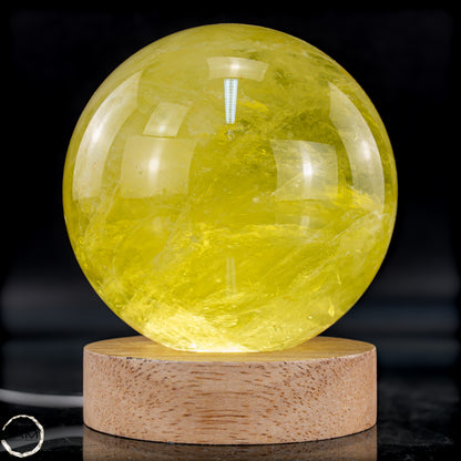 Top Qualität Transparenter Citrin Kristall Kugel - Brasilien - 1074,35g
