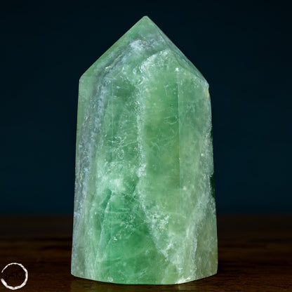 Natürlicher Grüner Fluorit-Kristall Obelisk - 903,42g