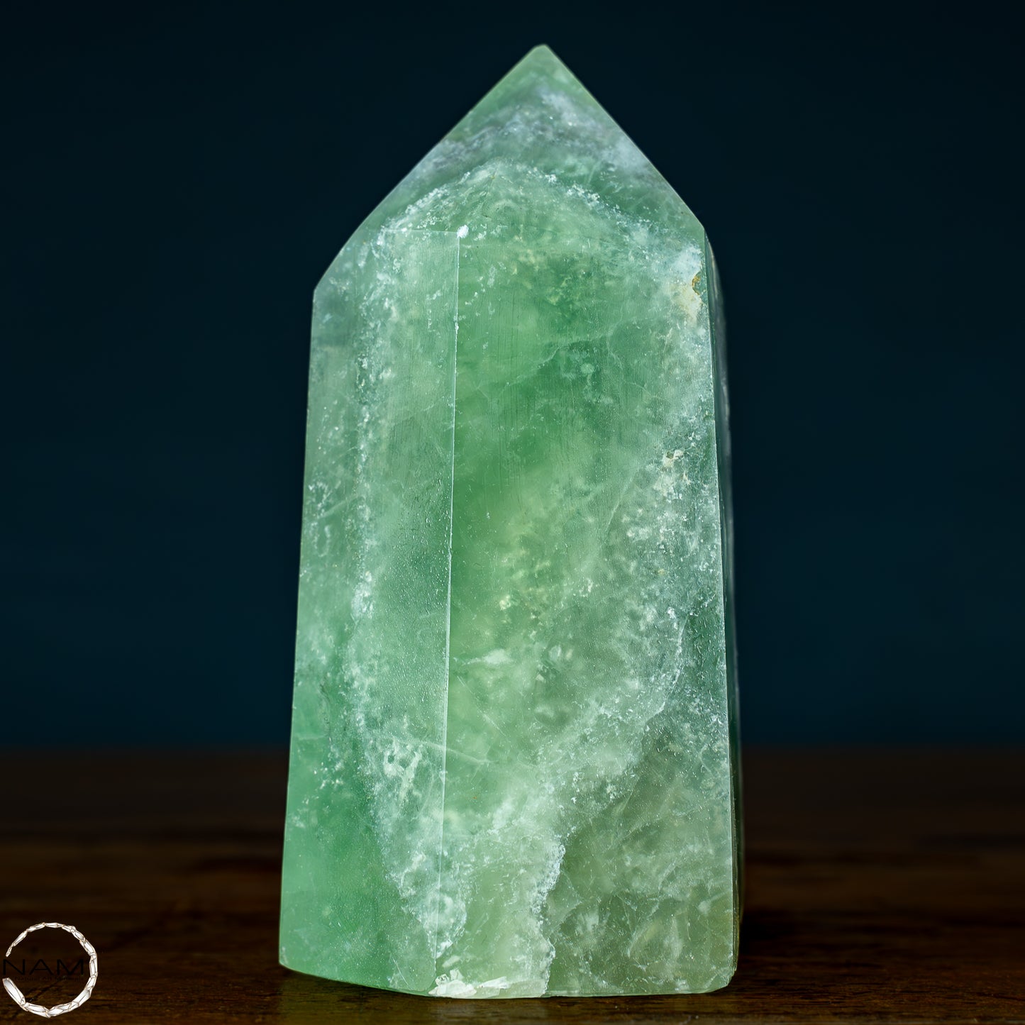 Natürlicher Grüner Fluorit-Kristall Obelisk - 903,42g