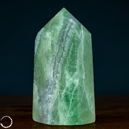 Natürlicher Grüner Fluorit-Kristall Obelisk - 903,42g