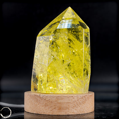 Top Qualität Transparenter Citrin Kristall - Brasilien - 473,18g
