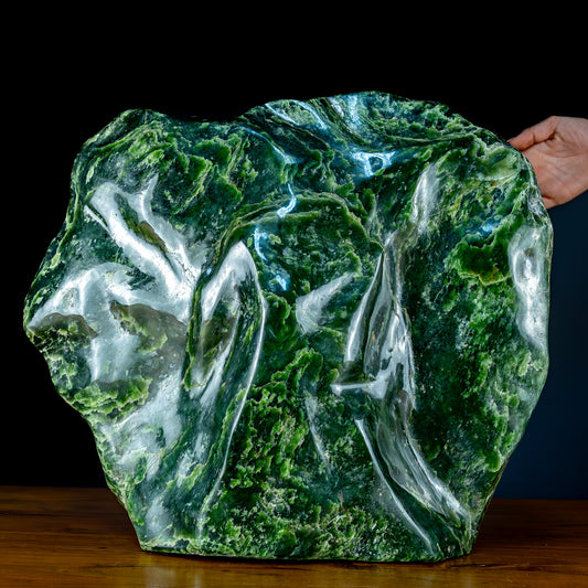 Natürliche Jade-Nephrit Freiform aus Burma - 27136,82g