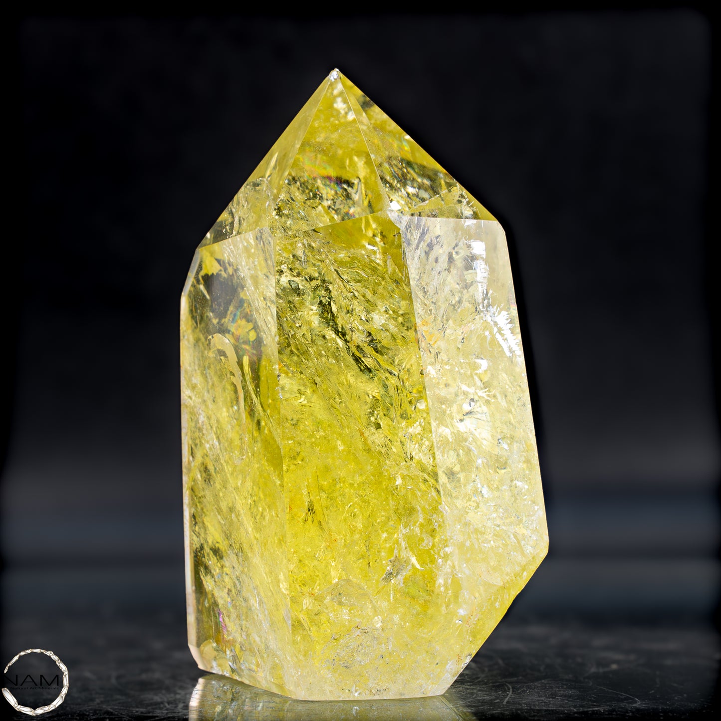 Top Qualität Transparenter Citrin Kristall - Brasilien - 473,18g