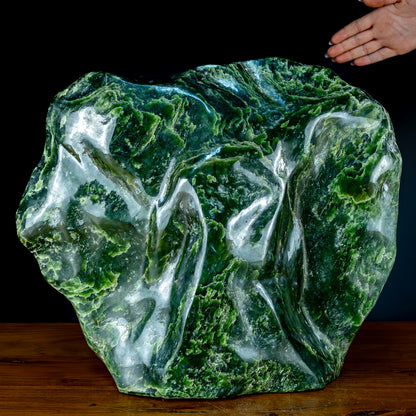 Natürliche Jade-Nephrit Freiform aus Burma - 27136,82g