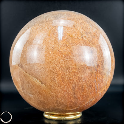 Natürlicher Pfirsich-Mondstein Kristall-Kugel - 1868,41g