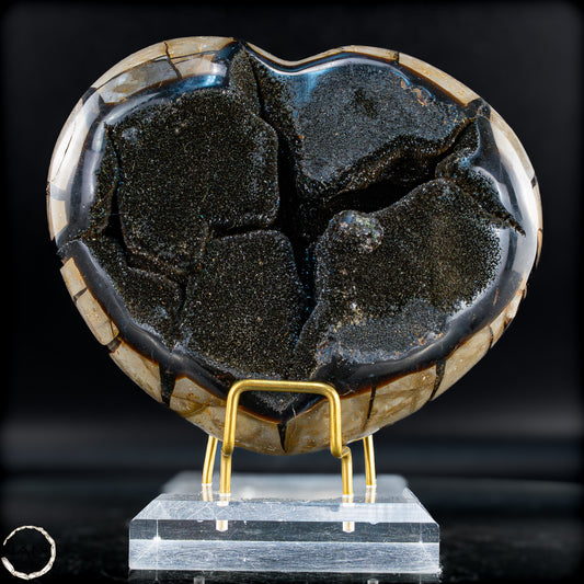 Septarien-Herz – Symbol für Erdverbundenheit und innere Stärke - 1573,25g