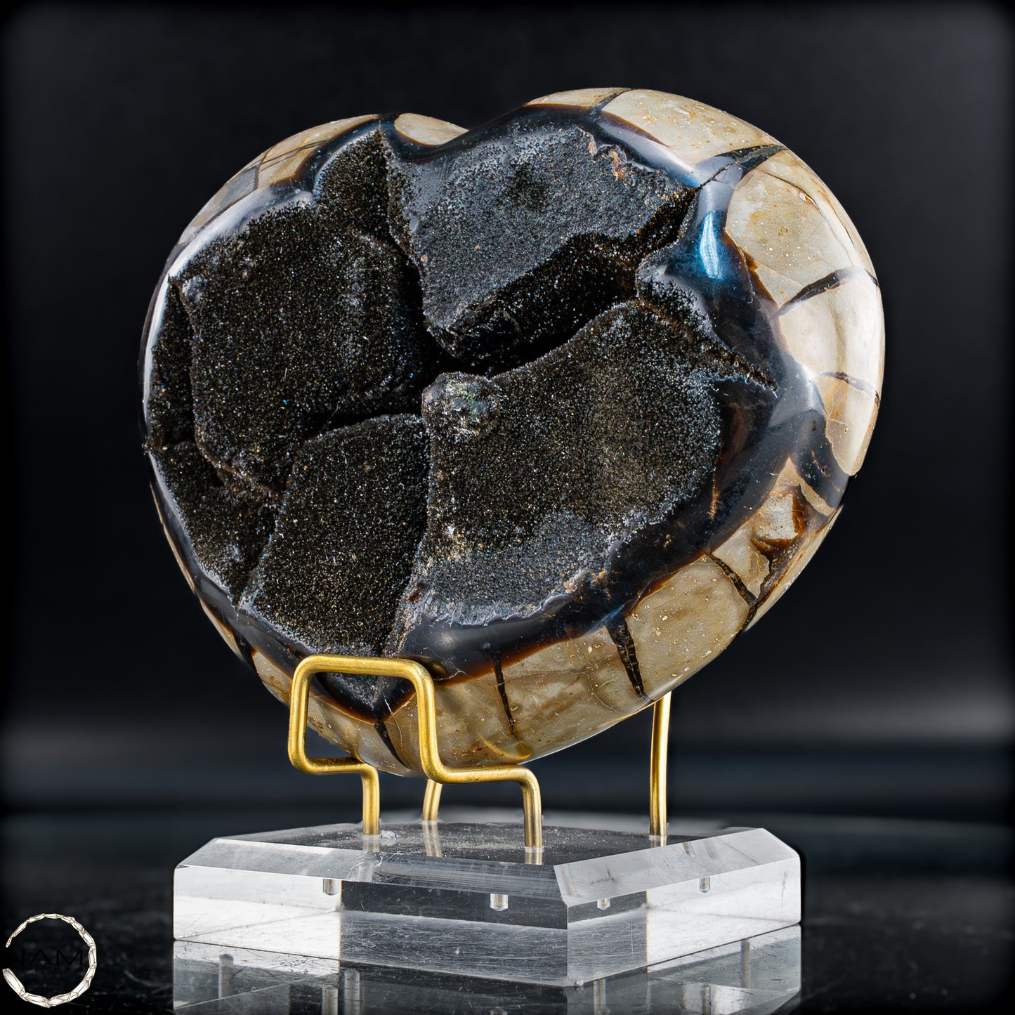 Septarien-Herz – Symbol für Erdverbundenheit und innere Stärke - 1573,25g