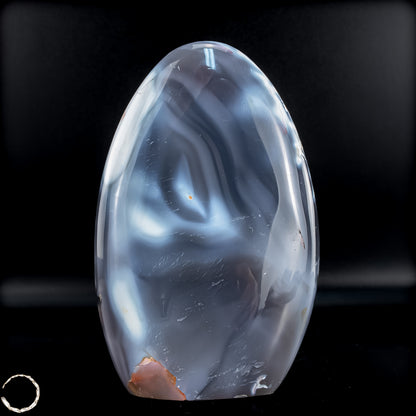 Natürliche Orca-Achat Kristall Freiform aus Brasilien - 607,12g