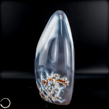 Natürliche Orca-Achat Kristall Freiform aus Brasilien - 607,12g