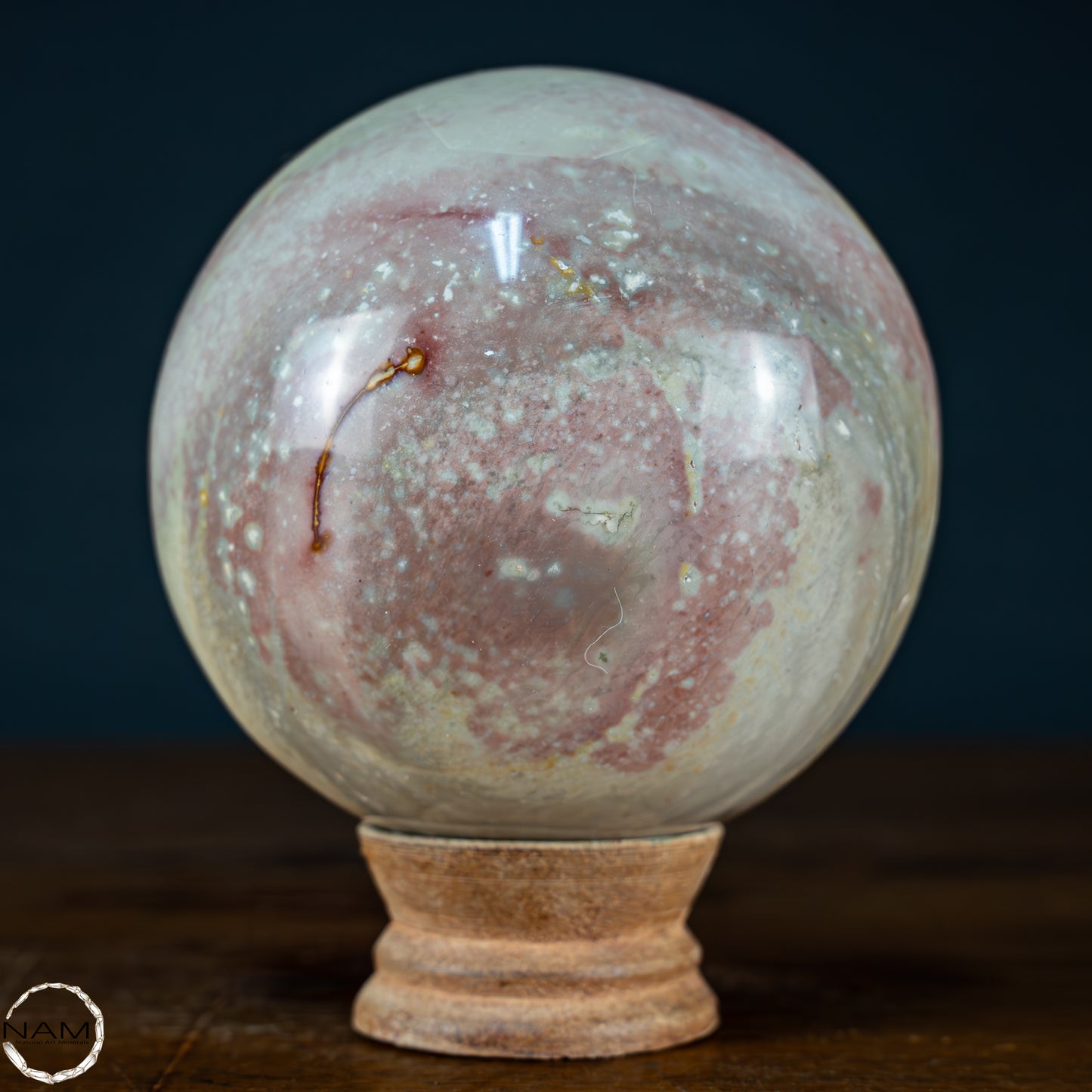 Natürliche Polychrome Jaspis Kristall-Kugel - 1057,91g