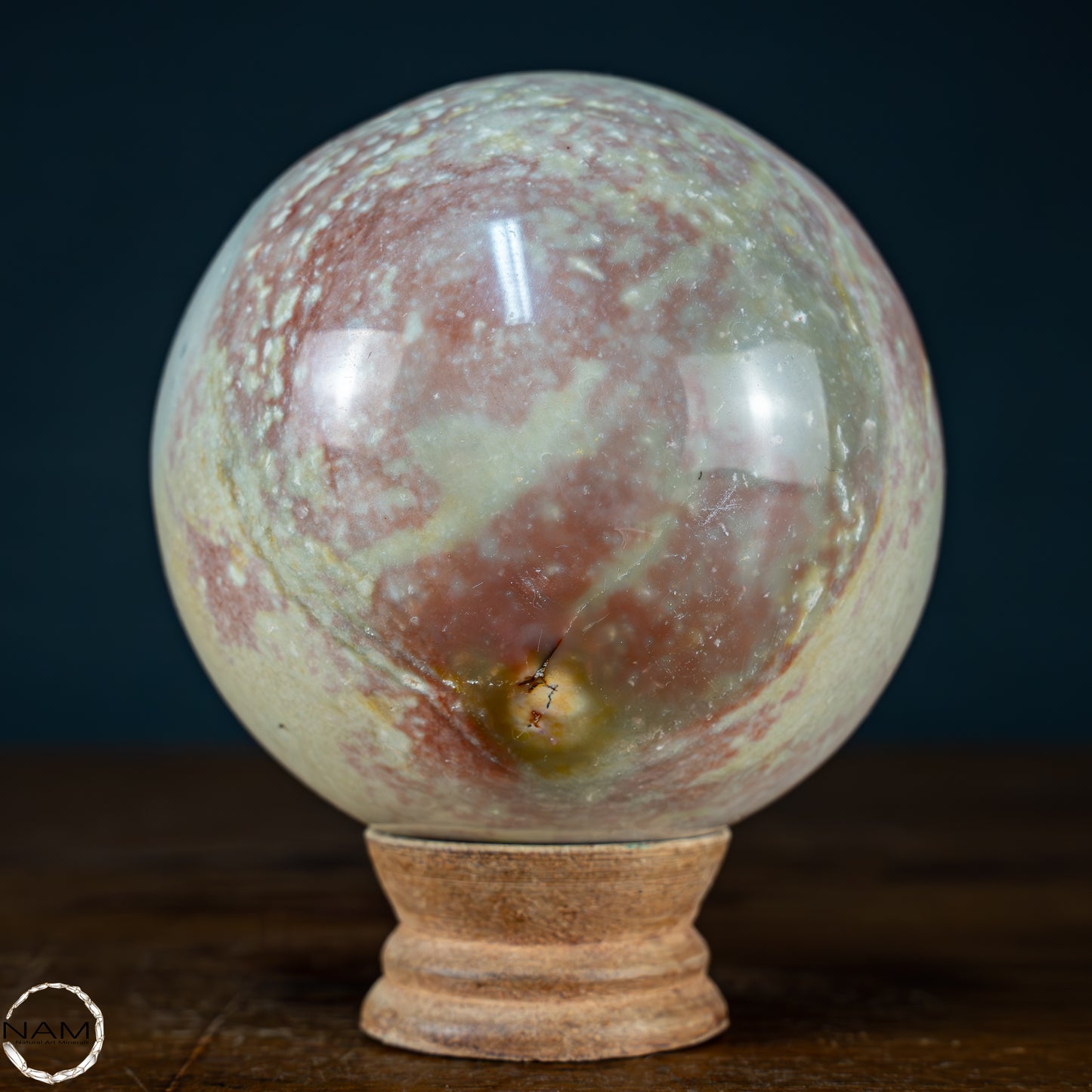 Natürliche Polychrome Jaspis Kristall-Kugel - 1057,91g
