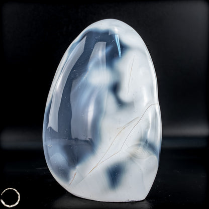 Natürliche Orca-Achat Kristall Freiform aus Brasilien - 719,51g