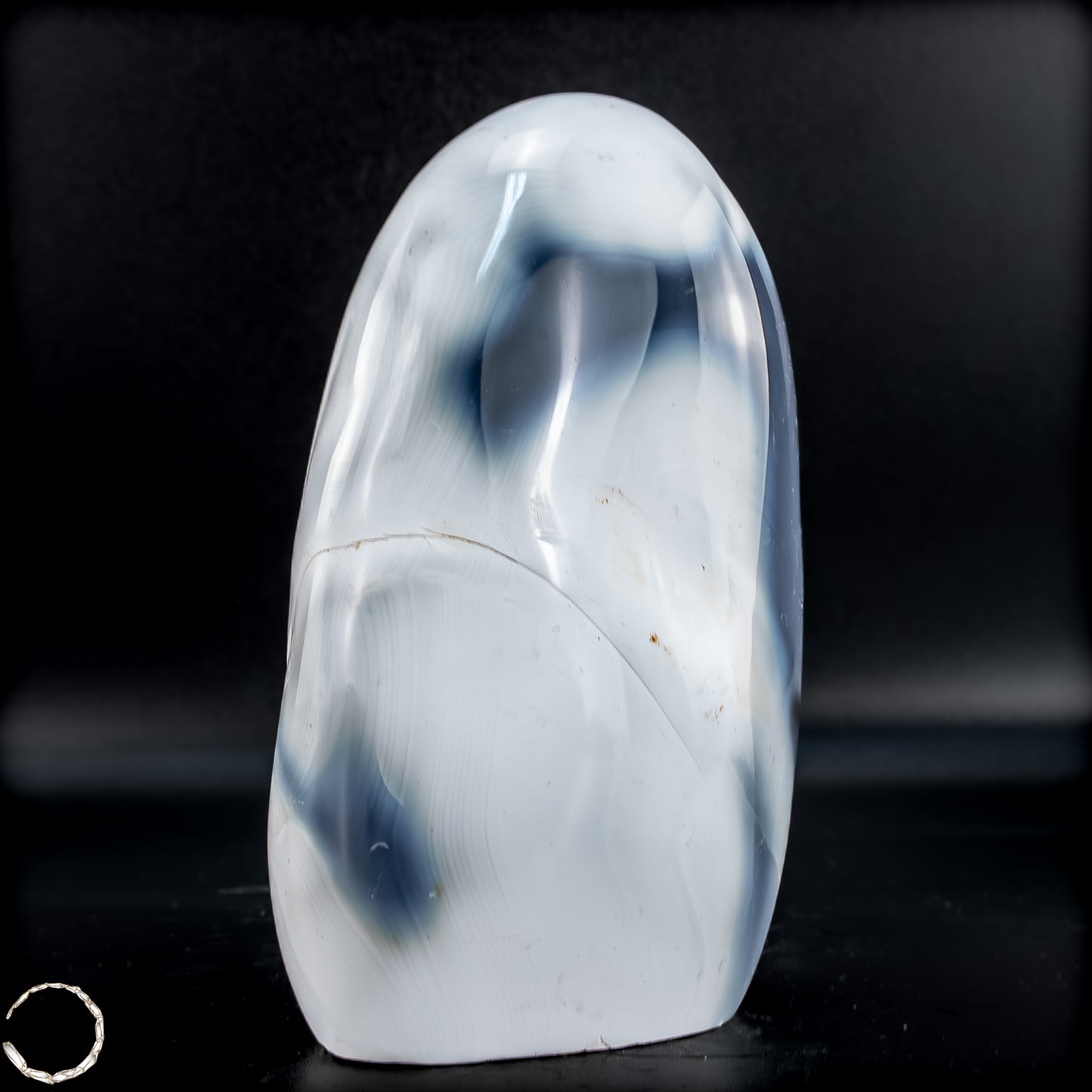 Natürliche Orca-Achat Kristall Freiform aus Brasilien - 719,51g