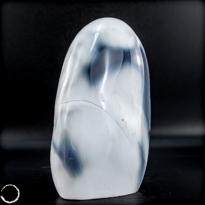 Natürliche Orca-Achat Kristall Freiform aus Brasilien - 719,51g